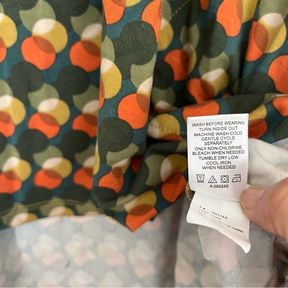 Logo by Lori Goldstein Tunic Top Long-sleeve Size 1X Green Colourway - Picture 10 of 14